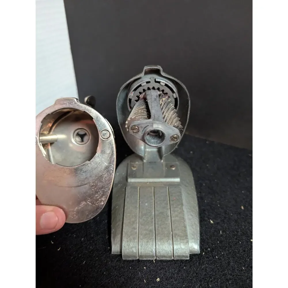 Vintage Boston Champion Portable Hand Crank Pencil Sharpener